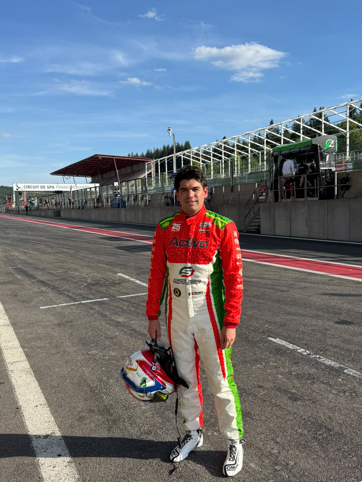 Armando Pagaza en Spa-Francorchamps